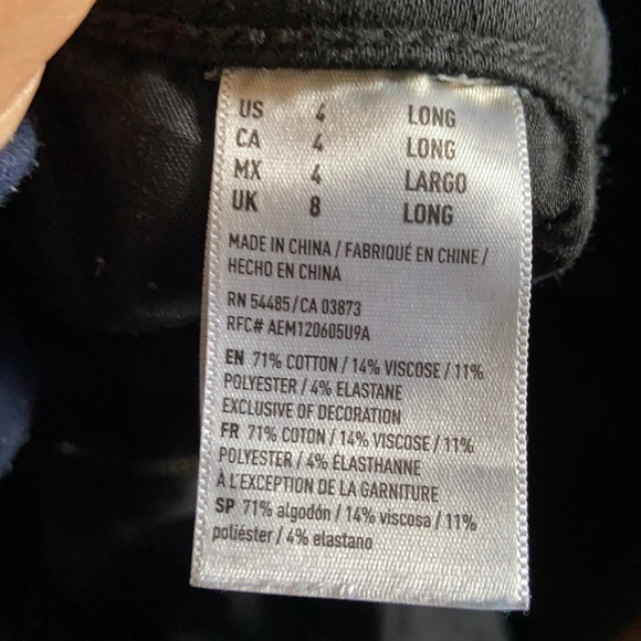 American eagle black jegging - Picture 4 of 5